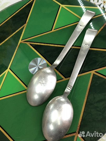 Ложка салатная (мельхиор)