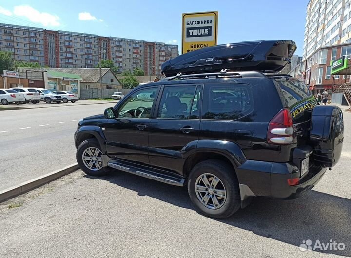 Багажный бокс на крышу Тойота Крузер