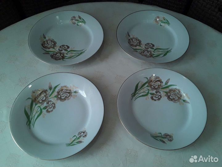 Тарелки зик дулева гдр кружки