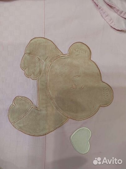 Комплект в детскую кроватку с бортиками