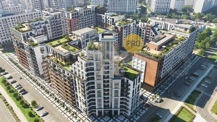 2-к. квартира, 93,7 м², 11/14 эт.