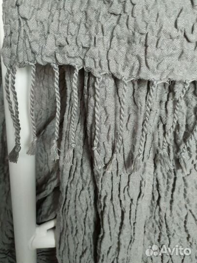 Плед IKEA rodfloka 120*180, серый, новый