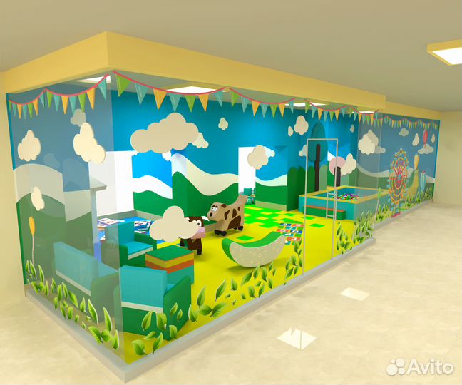 Мягкая игровая комната - Спа Престиж от 40 м2