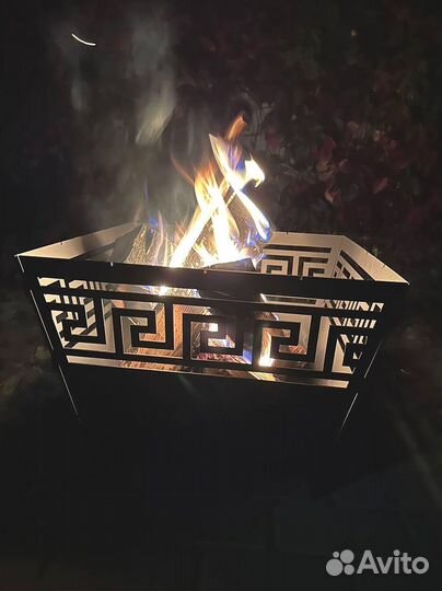 Костровая чаша квадратная с доставкой по РФ