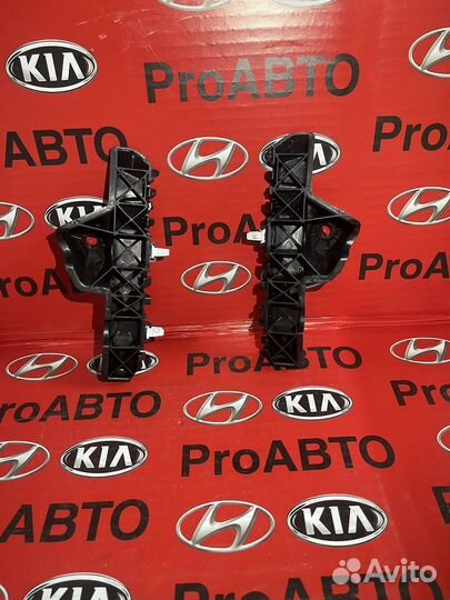 Кронштейн бампера Передний левый solaris-2