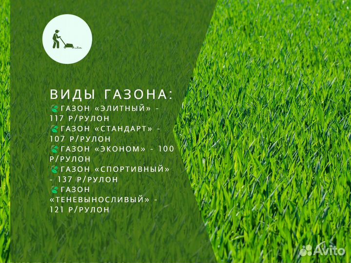 Укладка рулонного газона