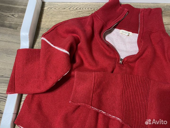 Джемпер polo на молнии
