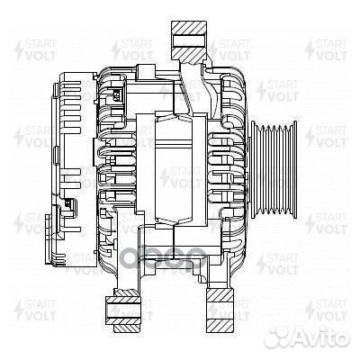 Генератор для а/м Geely Emgrand (11) /Lifan X60