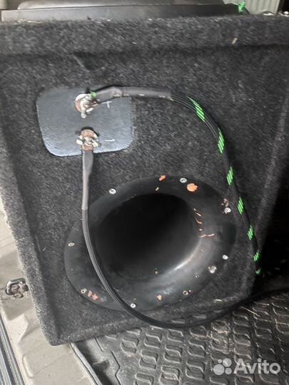 Сабвуфер и усилитель