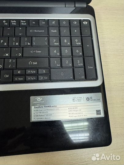 Packardbell e1-2500/4gb/hdd 500gb