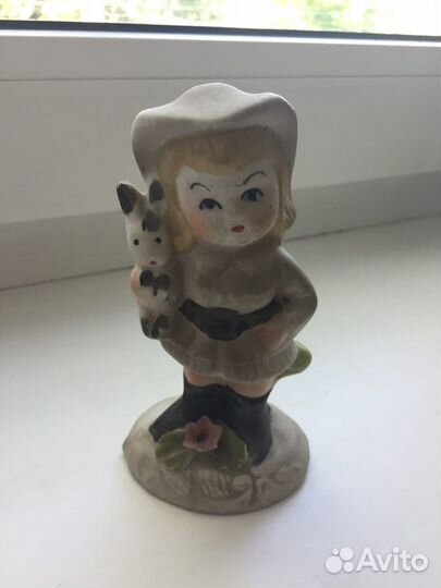 Статуэтка бисквитный фарфор Германия Винтаж