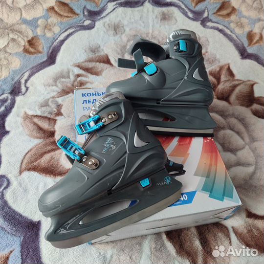 Коньки детские раздвижные 37-40