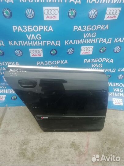 Задняя правая дверь Audi A4 b6 S-line