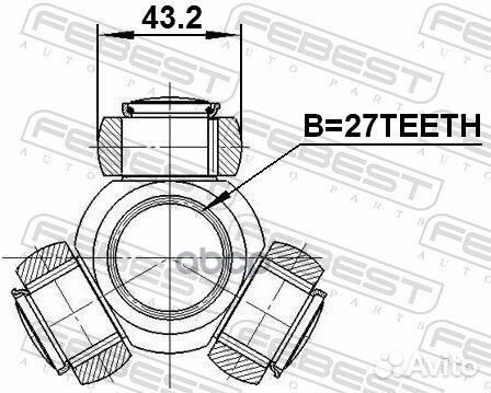 Трипод 0116MCV30 Febest