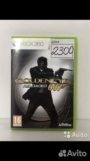 Диск Golden eye reloaded 007 для приставки Xbox 36