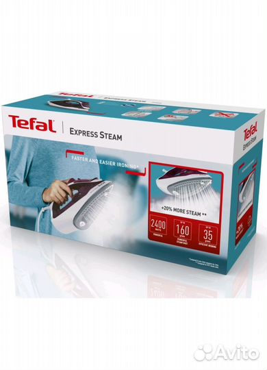 Новый Утюг tefal express steam