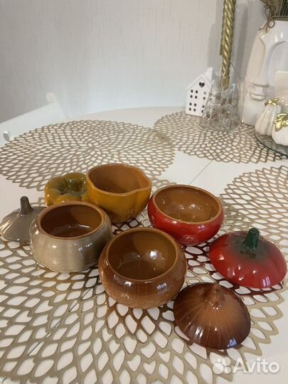 Набор горшочков для запекания «Веселая семейка»