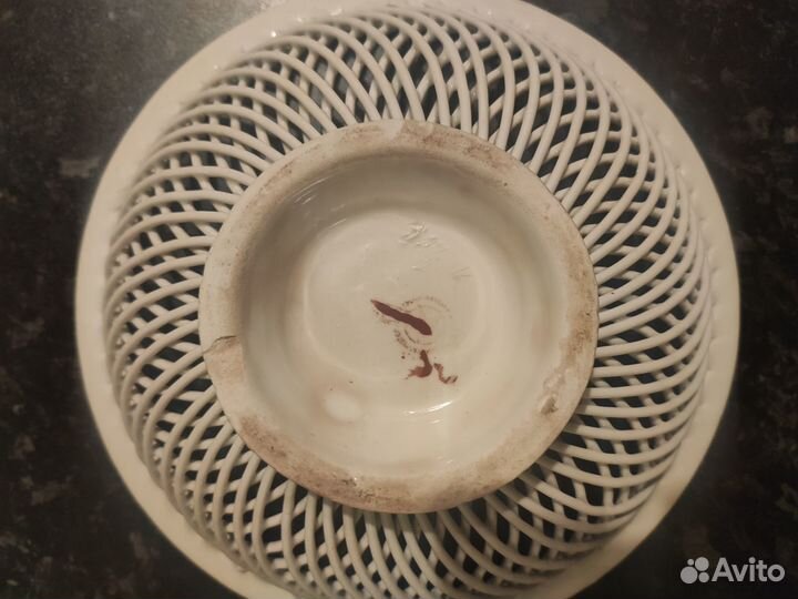 Тарелка с сеточкой СССР