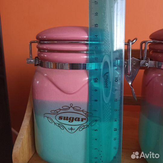 Набор банок для чая/кофе/сахара