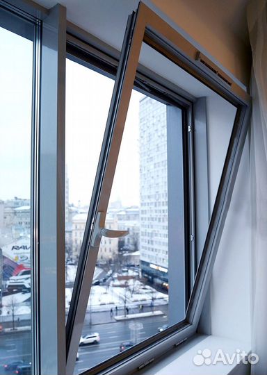 Алюминиевые окна холодный алюминий