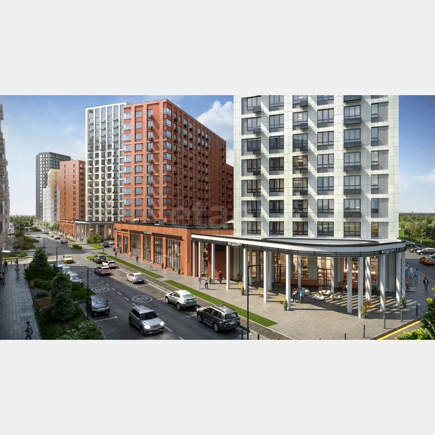 3-к. квартира, 70 м², 9/18 эт.