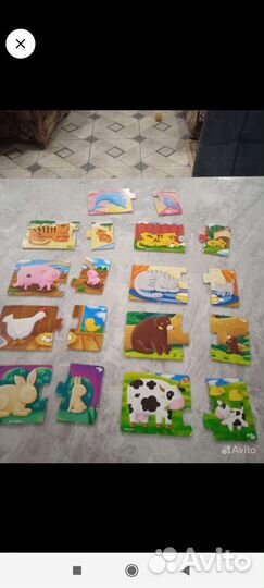 Карточки малыш и мама