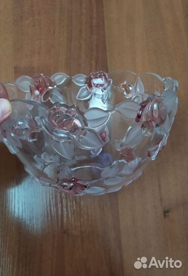 Фруктовница салатница ваза роза красивый дизайн *