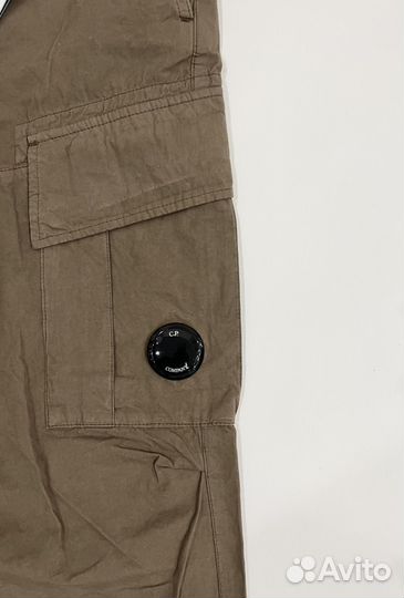 Штаны C.P. Company Loose Fit Cargo Lead Grey