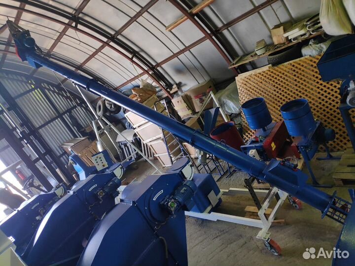 Зернопогрузчик - Протравливатель семян