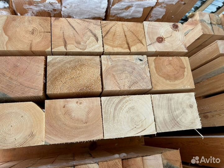 Брус обрезной 150х150х6000мм с доставкой