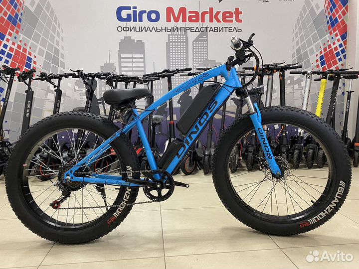 Электровелосипед электрофэтбайк