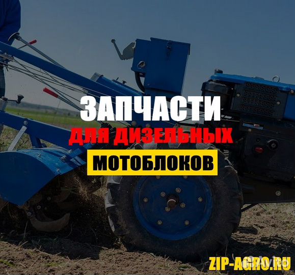 Запчасти на дизельные мотоблоки