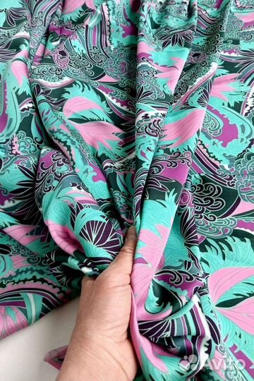 Ткань Италия вискозный шелк