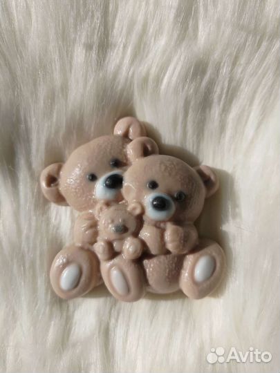 Мишка Тедди мыло ручной работы в подарок