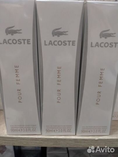 Lacoste парфюм женский классика белая