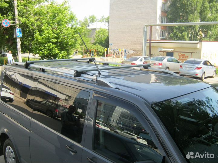 Багажники на крышу Volkswagen Transporter T5 (2003