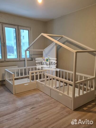 Детская кровать домик