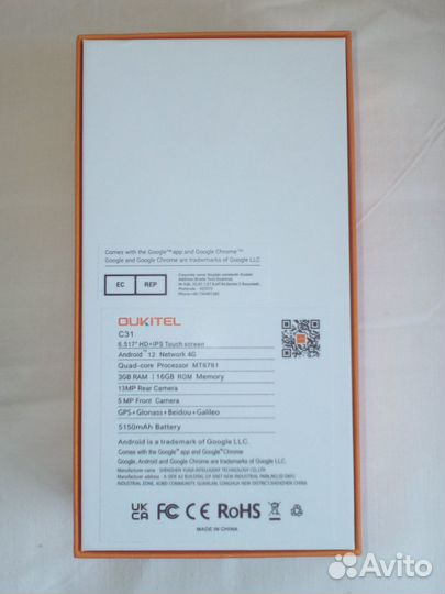 Новый смартфон Oukitel C31