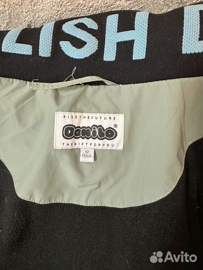 Пуховик теплая куртка зимняя 152 см