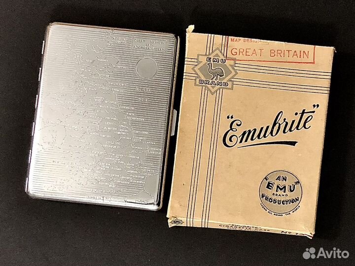 Портсигар винтаж 50-60е годы Новый