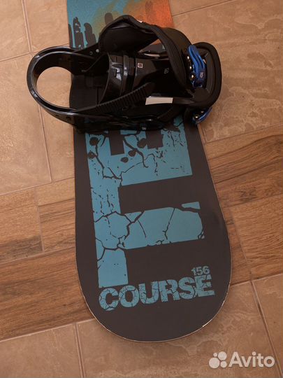 Сноуборд Termit с креплениями Burton Custom