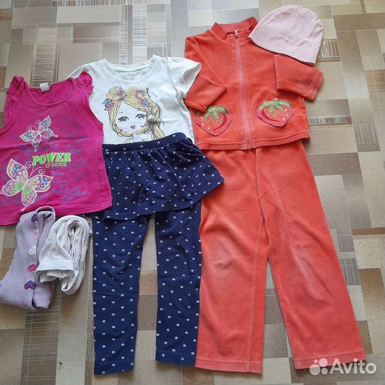 Пакет вещей на девочку