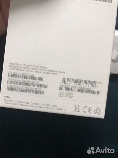 iPhone 7 128gb оригинал
