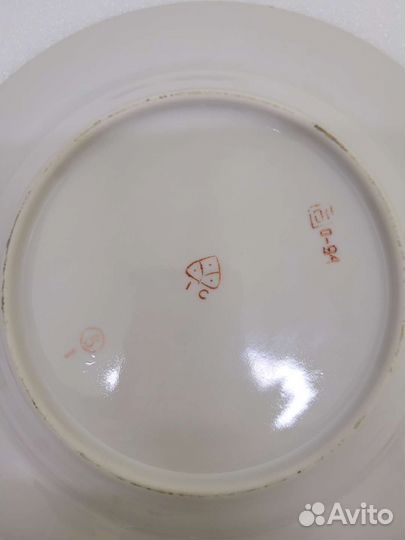 Тарелки фарфор СССР 5 шт (#812)