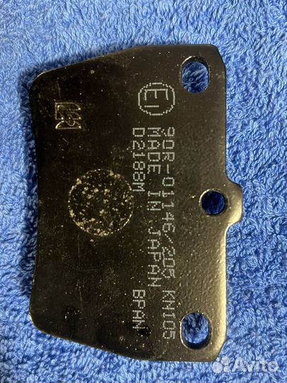 Задние колодки Toyota Lexsus