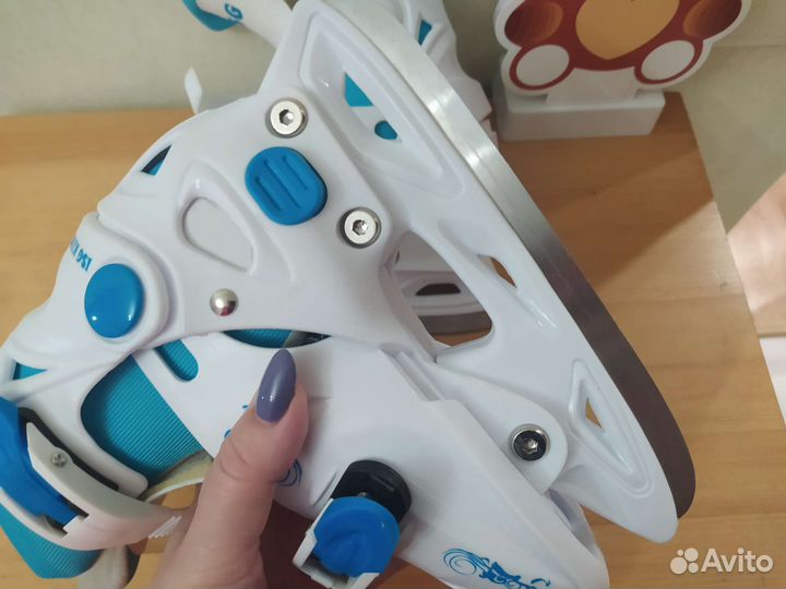 Коньки детские раздвижные