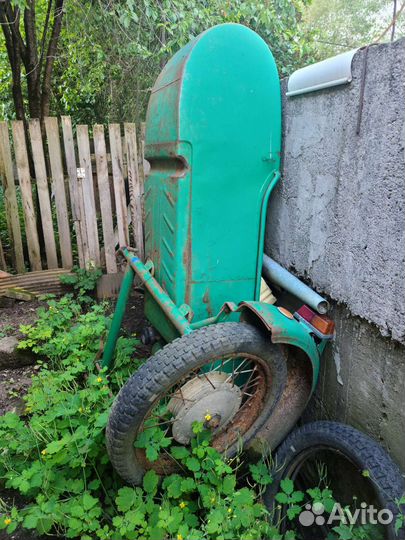 Урал + моторолер муравей