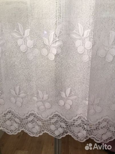 Тюль для кухни 