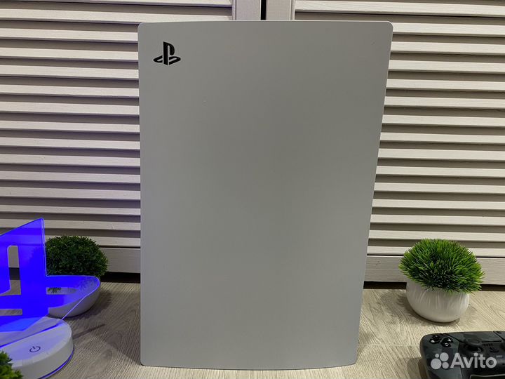 Sony PS5 v2 (1100a)дисковод +550игр +2дж