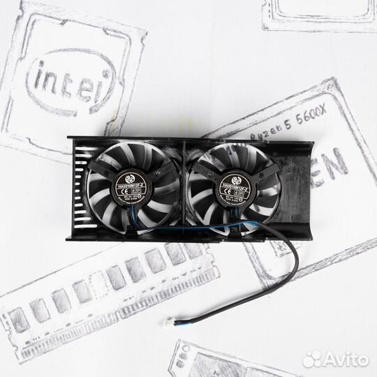 Комплект вентиляторов для MSI GTX1050 GTX1050ti LP